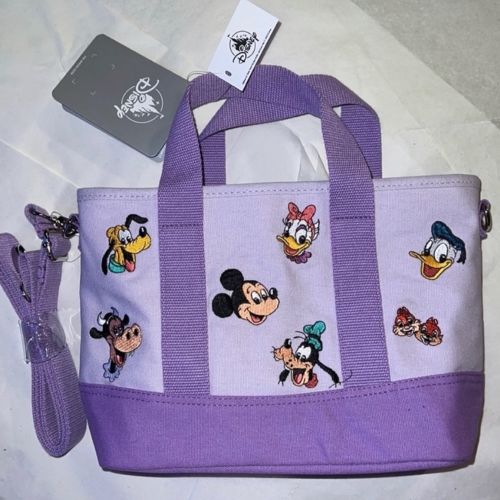 Disney Mickey & Friend Purple Tote